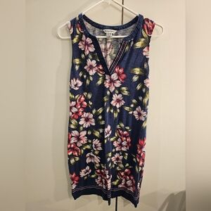 Tommy Bahama Womans XS Blue Floral Dress